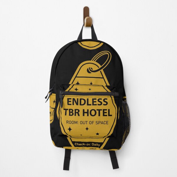Item preview, Endless TBR Hotel Funny Book Hoarder Vintage Motel Key Tag designed and sold by PrintivoraHub.