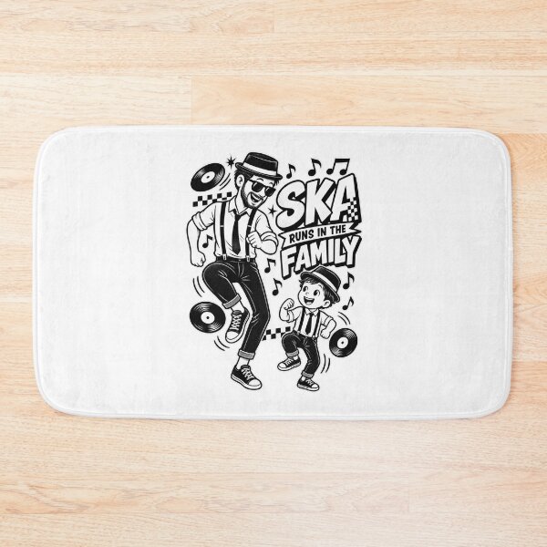 Item preview, Ska Runs In The Family designed and sold by RudeBeatCo.