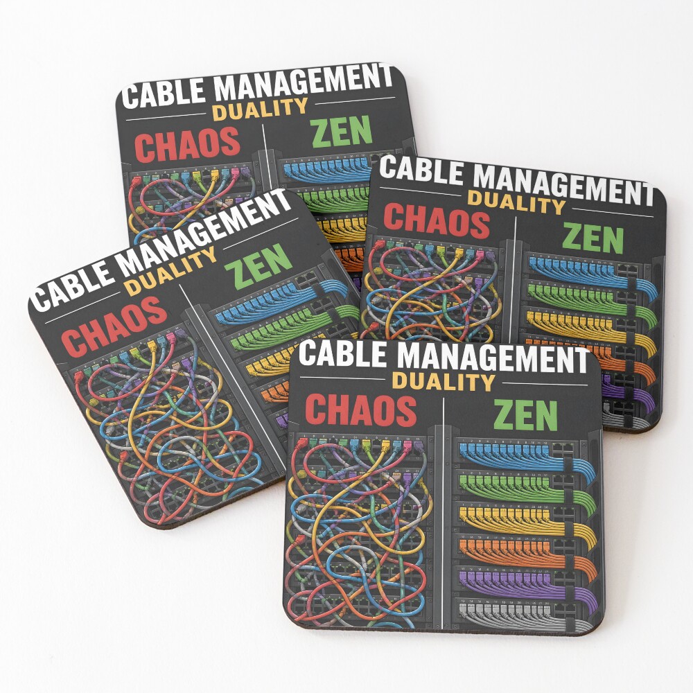Item preview, Coasters (Set of 4) designed and sold by thirdshiftlab.