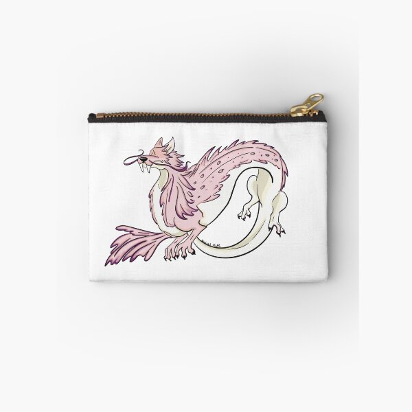 Item preview, Pink Fluffy dragon designed and sold by ArtByShaleah.