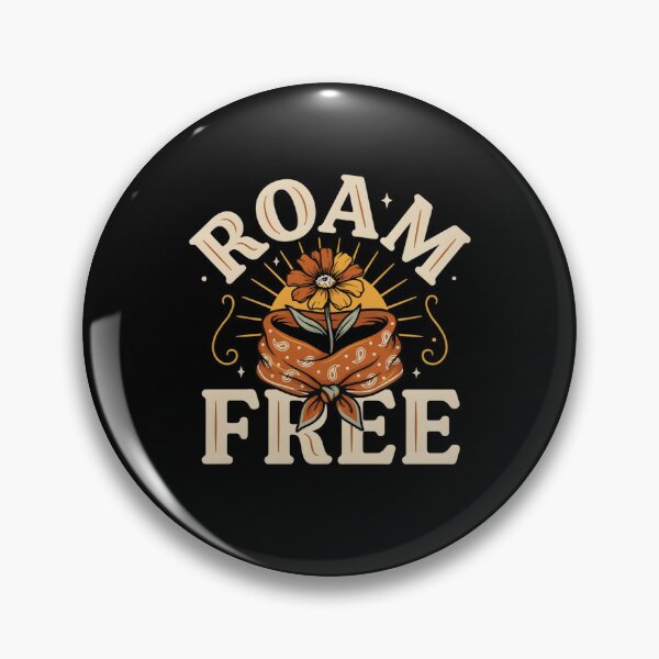 Item preview, Roam Free T Shirt, Western Boho Shirt, Vintage Bandana Style Tee, Free Spirit Gift designed and sold by Daily Mood Tees.