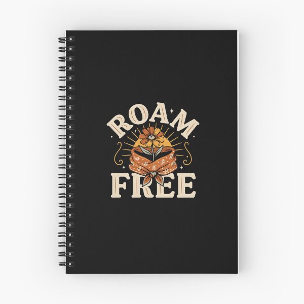 Item preview, Roam Free T Shirt, Western Boho Shirt, Vintage Bandana Style Tee, Free Spirit Gift designed and sold by Daily Mood Tees.