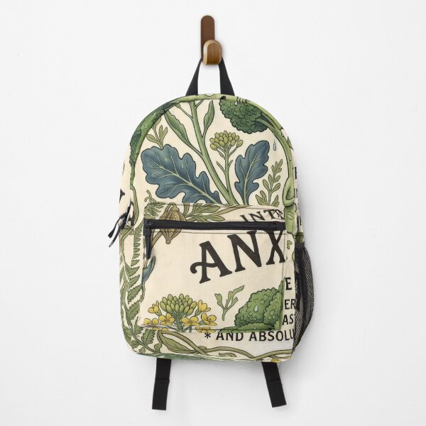 Item preview, Anxious Vegetable Vintage Ad Funny Mental Health Humor designed and sold by LunaMarkos.