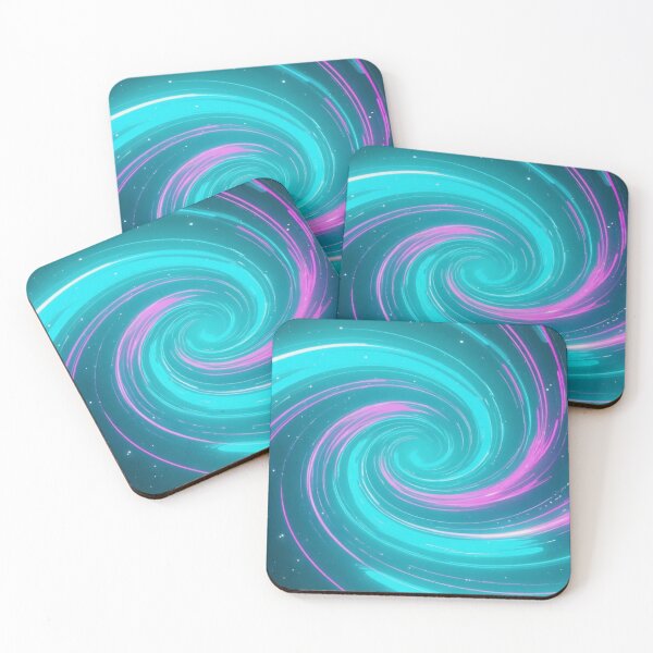 Item preview, Neon Galaxy Bloom in Cyan designed and sold by ClarityPulse Studio.