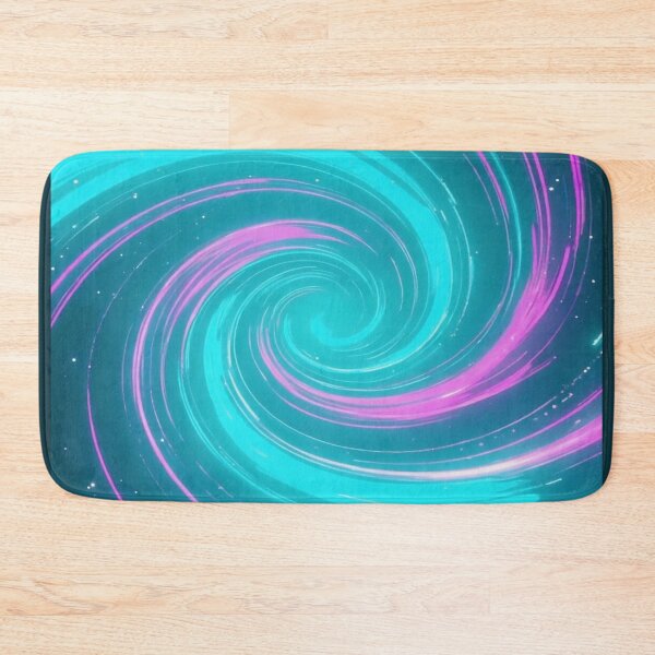 Item preview, Neon Galaxy Bloom in Cyan designed and sold by ClarityPulse Studio.