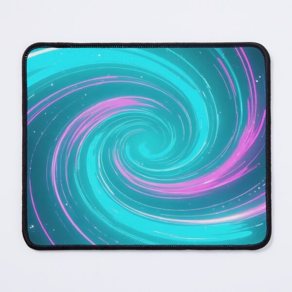 Item preview, Neon Galaxy Bloom in Cyan designed and sold by ClarityPulse Studio.