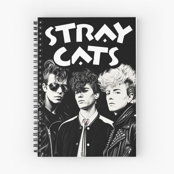 Item preview, Stray Cats Rockabilly Vintage Band Portrait designed and sold by Lifer Art and Design.