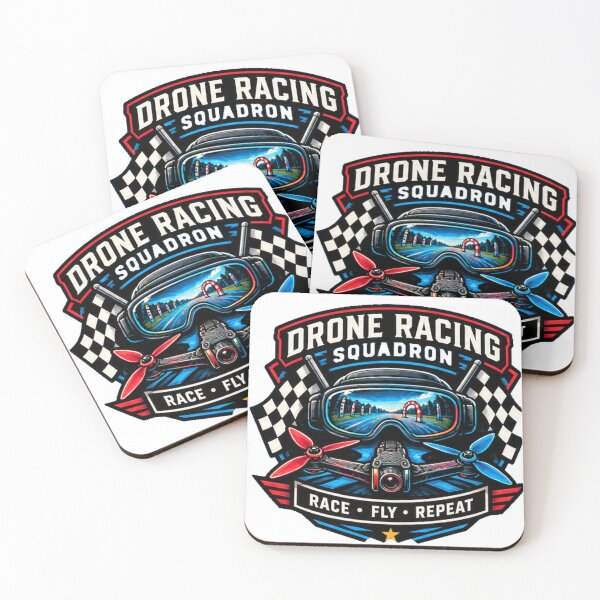 Item preview, Drone Racing Squadron FPV Pilot designed and sold by Rhubarb Bridge Merch.