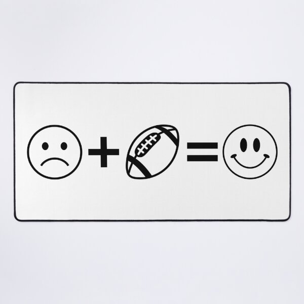 Item preview, Football Is My Therapy - Sad Plus Football Equals Happy designed and sold by Vision Crafted.