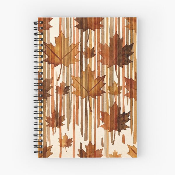 Item preview, Autumn Maple Leaves – Watercolor Drip Art Pattern designed and sold by FawnFeatherCo.
