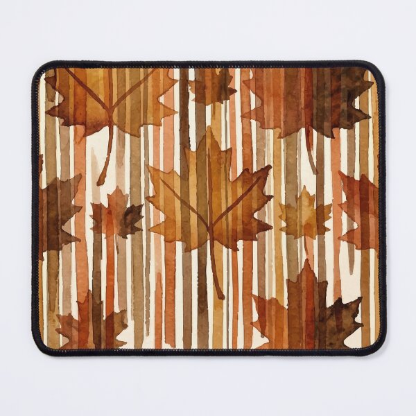 Item preview, Autumn Maple Leaves – Watercolor Drip Art Pattern designed and sold by FawnFeatherCo.