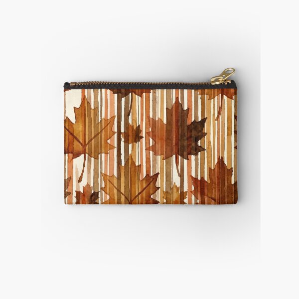 Item preview, Autumn Maple Leaves – Watercolor Drip Art Pattern designed and sold by FawnFeatherCo.