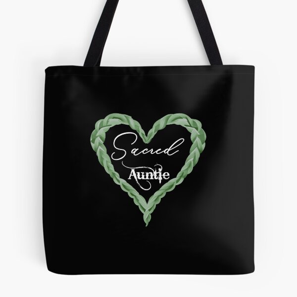 Item preview, Indigenous Sweetgrass Sacred Auntie Graphic designed and sold by Cree-ations by Ang .
