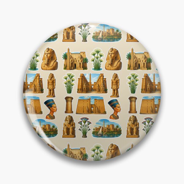 Item preview, Luxor Egypt Ancient Egyptian Heritage Sticker Collection designed and sold by Yasmine Mohammed.