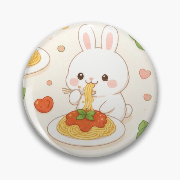 Item preview, Bunny Pasta Dinner Pattern designed and sold by Soft Berry Studio.