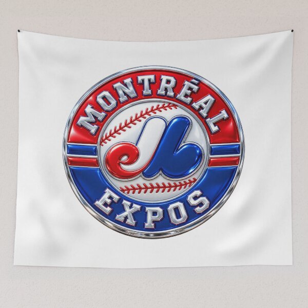 Item preview, Montreal Expos Chrome Logo designed and sold by JC's Cards & More.