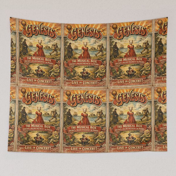 Item preview, Cool Genesis Band Poster designed and sold by Halifaxartguy.