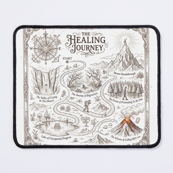 Item preview, The Healing Journey Treasure Map  designed and sold by LunaMarkos.