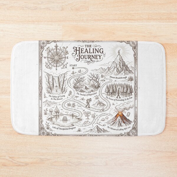 Item preview, The Healing Journey Treasure Map  designed and sold by LunaMarkos.