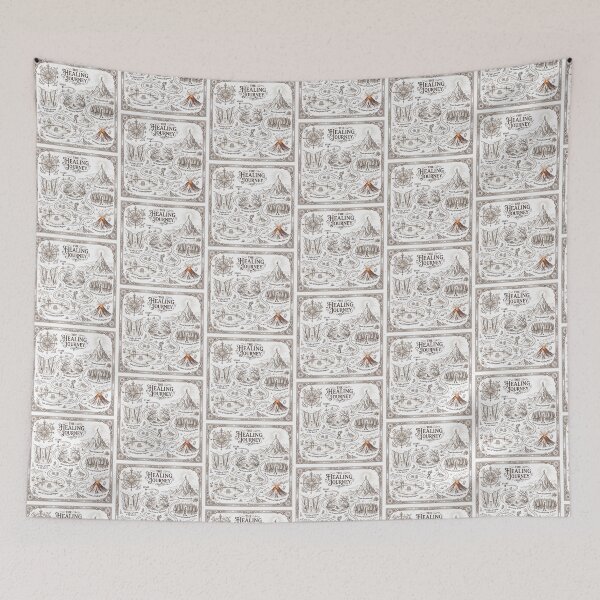Item preview, The Healing Journey Treasure Map  designed and sold by LunaMarkos.