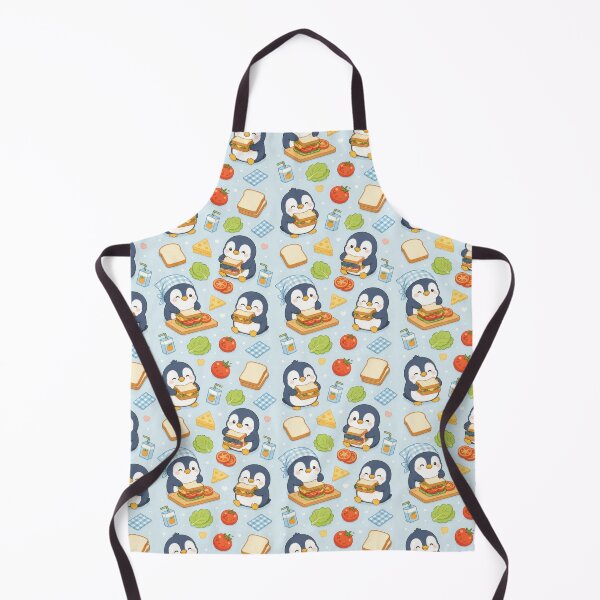 Item preview, Penguin Sandwich Lunch Pattern designed and sold by Soft Berry Studio.