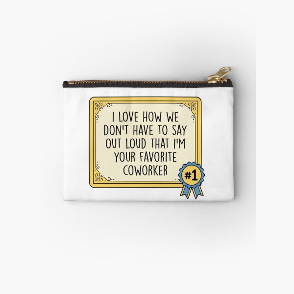 Item preview, I'm Your Favorite Coworker Funny Certificate Blue Ribbon Office Humor Quote designed and sold by raedattia.