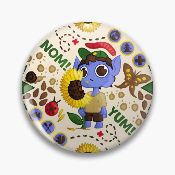 Item preview, Sunflower Goblin Scout Pattern designed and sold by Ink & Away.