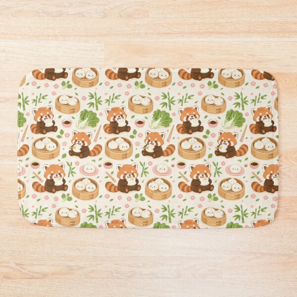 Item preview, Red Panda Bao Buns Pattern designed and sold by Soft Berry Studio.