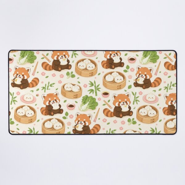 Item preview, Red Panda Bao Buns Pattern designed and sold by Soft Berry Studio.