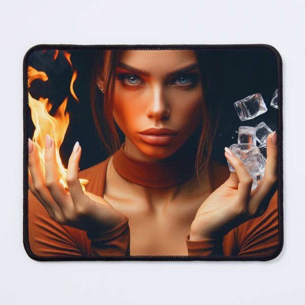 Item preview, Fire and Ice designed and sold by RocknPsycnMetal.