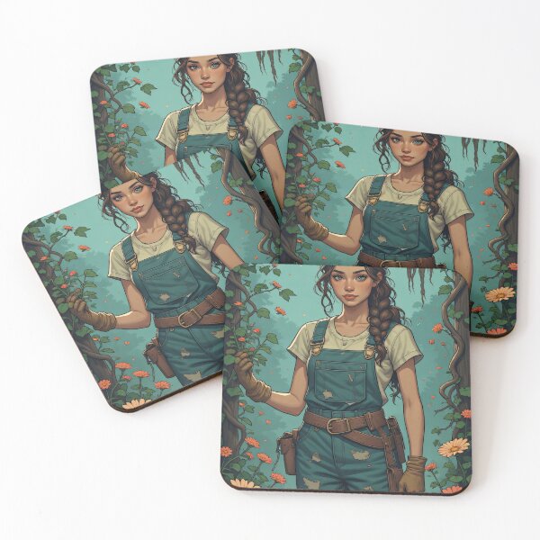 Item preview, A young girl in an idyllic natural setting designed and sold by Mianku | Für das Leben.