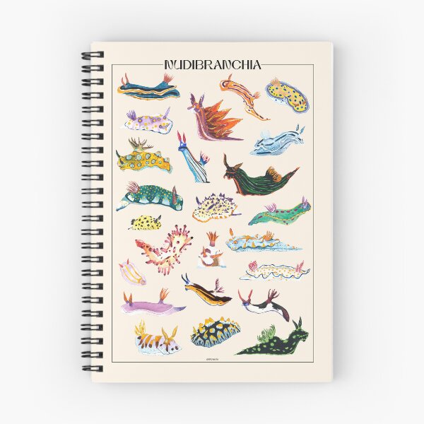 Item preview, NUDIBRANCHIA POSTER line-beige designed and sold by BEATRIZ ABAITUA.
