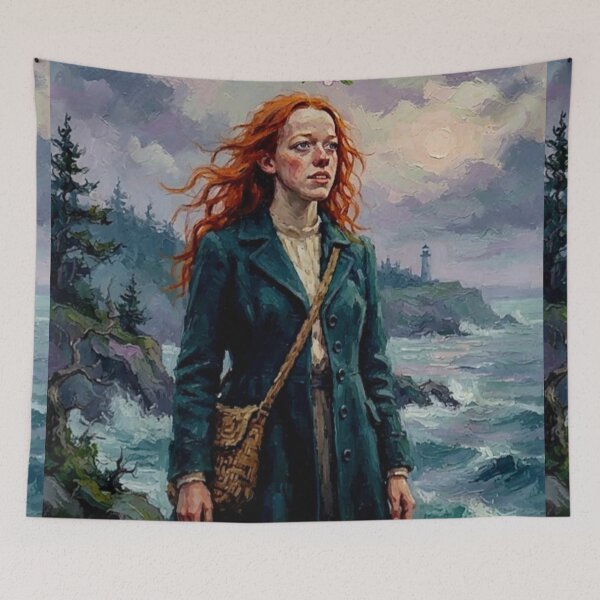 Item preview, Anne With An E Period Drama Fine Art Tribute designed and sold by Art's Diner.