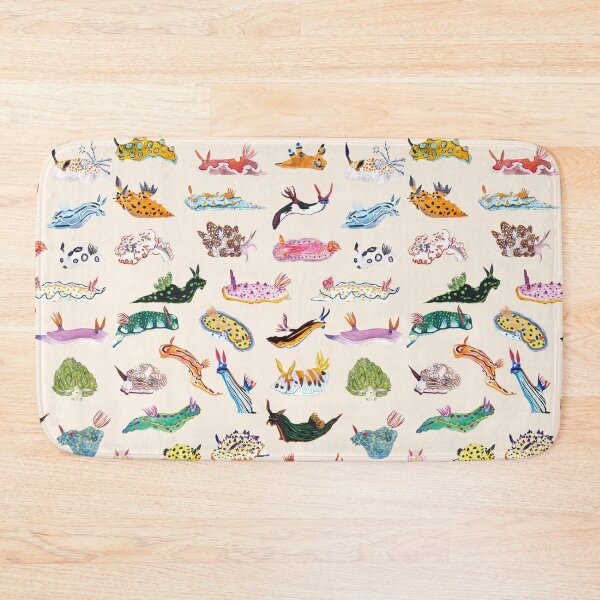 Item preview, NUDIBRANCHIA POSTER line-beige designed and sold by BEATRIZ ABAITUA.