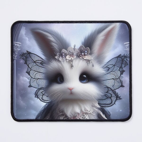 Item preview, Gothic Fairy Bunny Under the Moon designed and sold by SweetLilith.