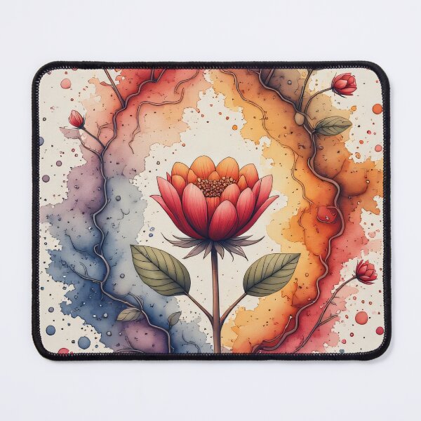 Item preview, Vibrant life within a colorful, abstract framework designed and sold by Mianku | Für das Leben.