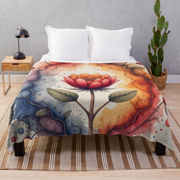 Item preview, Vibrant life within a colorful, abstract framework designed and sold by Mianku | Für das Leben.