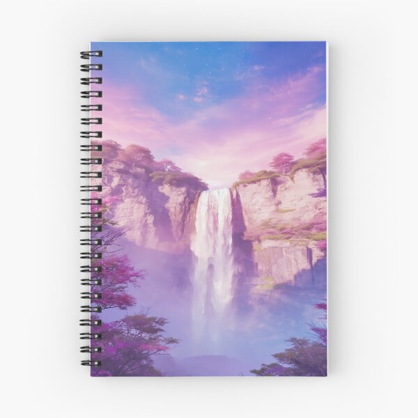 Item preview, Seraphic Waterfall in Pastel Skies designed and sold by ClarityPulse Studio.