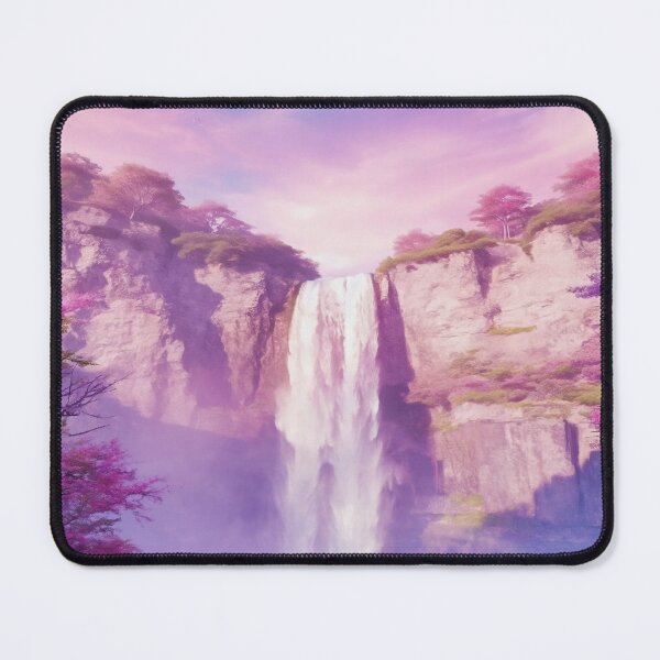 Item preview, Seraphic Waterfall in Pastel Skies designed and sold by ClarityPulse Studio.