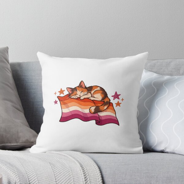 Item preview, Lesbian Cat Sticker designed and sold by floravols.