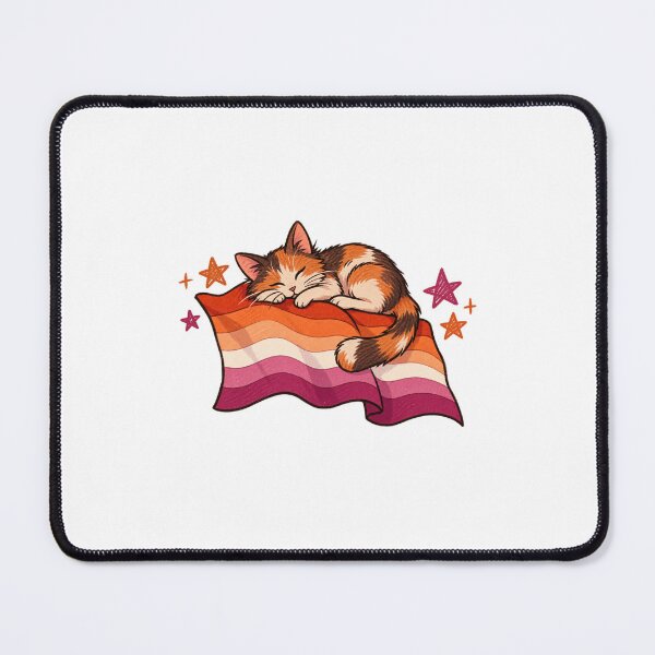 Item preview, Lesbian Cat Sticker designed and sold by floravols.