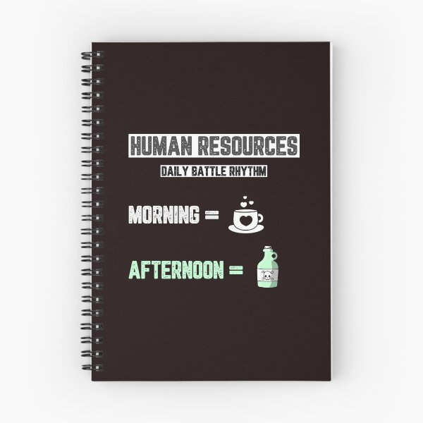 Item preview, Human Resources Daily Battle Rhythm designed and sold by JJShirtz.