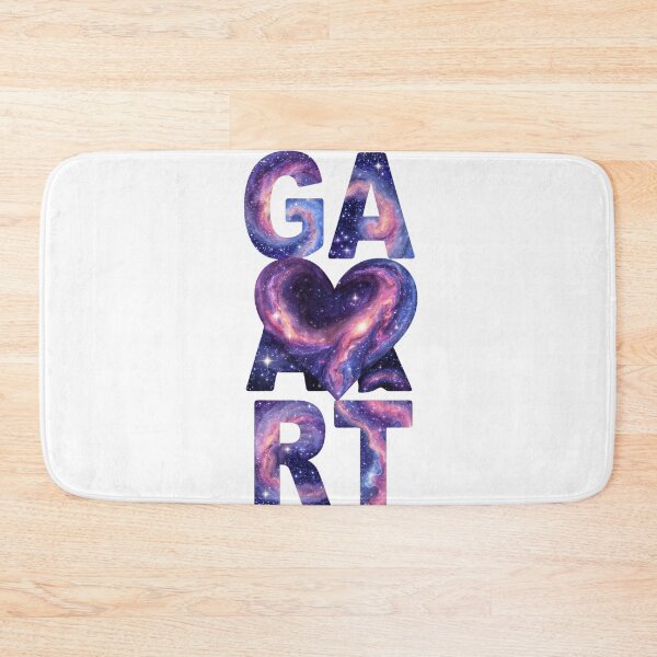 Item preview, Cosmic Heart Galaxy Typography Space Nebula Art  designed and sold by LC&LCPlatform.