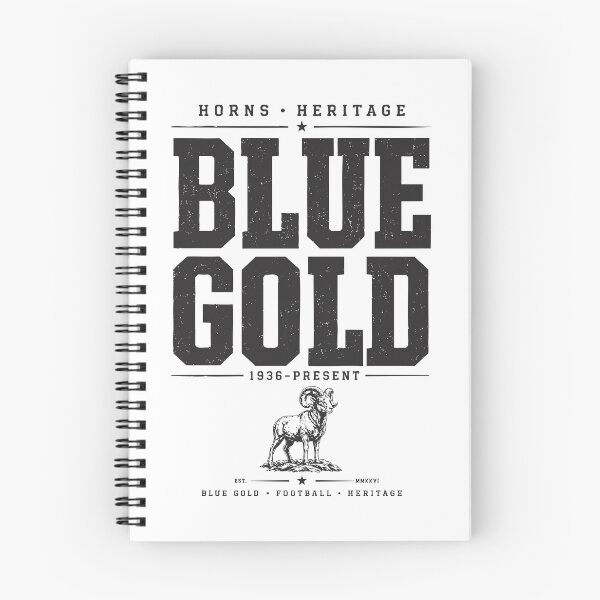 Item preview, Blue Gold 1936–Present — Vintage Football Heritage designed and sold by elcarnero.