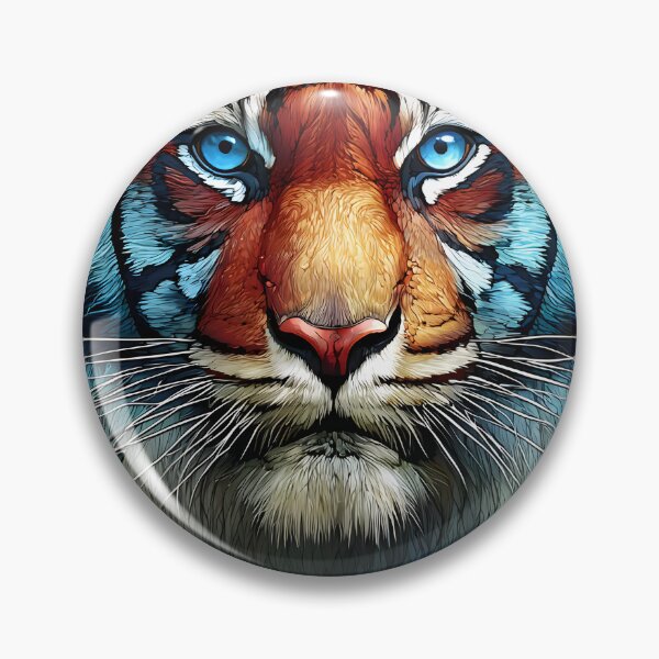 Item preview, Majestic Tiger in Lush Jungle Setting designed and sold by Artessie.