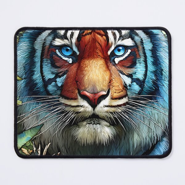Item preview, Majestic Tiger in Lush Jungle Setting designed and sold by Artessie.