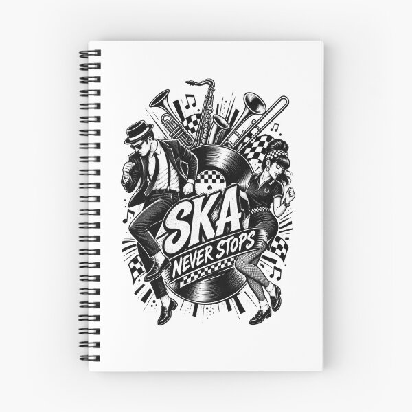 Item preview, Ska Never Stops designed and sold by RudeBeatCo.