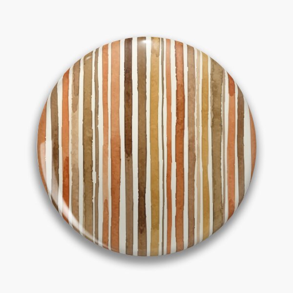 Item preview, Autumn Watercolor Stripes – Rust & Gold Painted Pattern designed and sold by FawnFeatherCo.