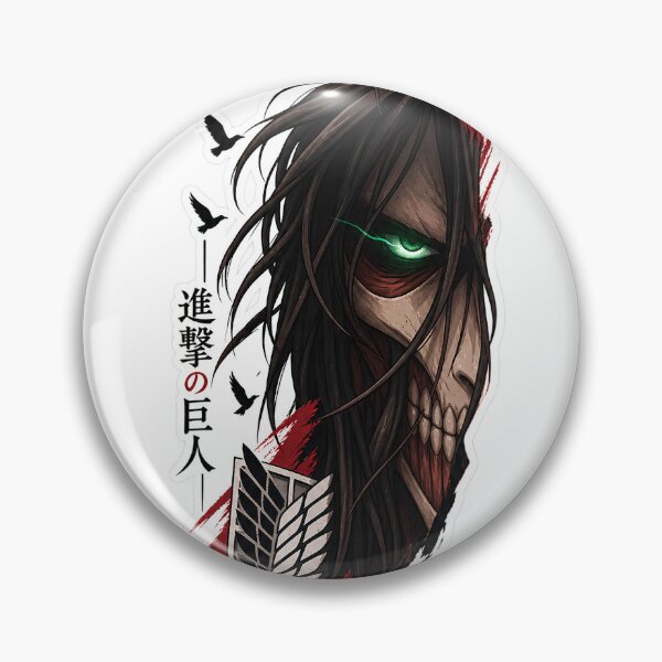Item preview, Dark Titan with Green Eye – Anime Aesthetic designed and sold by teamzeta.