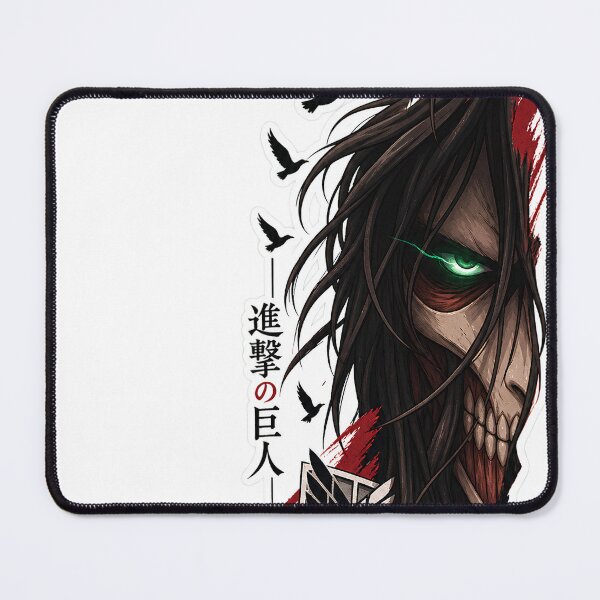Item preview, Dark Titan with Green Eye – Anime Aesthetic designed and sold by teamzeta.